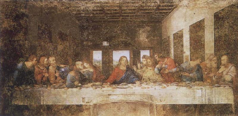 Leonardo  Da Vinci The Last Supper china oil painting image